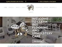 Tablet Screenshot of cleanbee.net